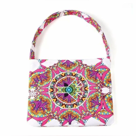 NWT … JANICE “ 2 In 1 “ Tote Bag / Beach Towel - Picture 4 of 12